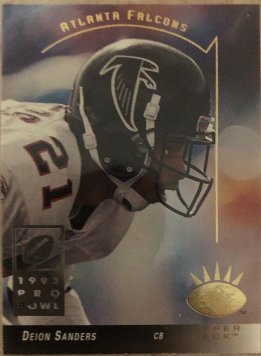 Deion Sanders #27 Football Cards 1993 SP