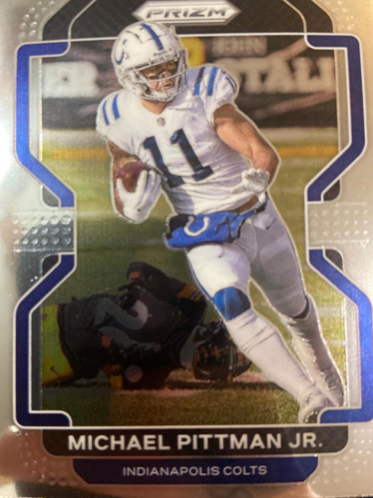 Michael Pittman Jr. #22 Football Cards 2021 Panini Prizm