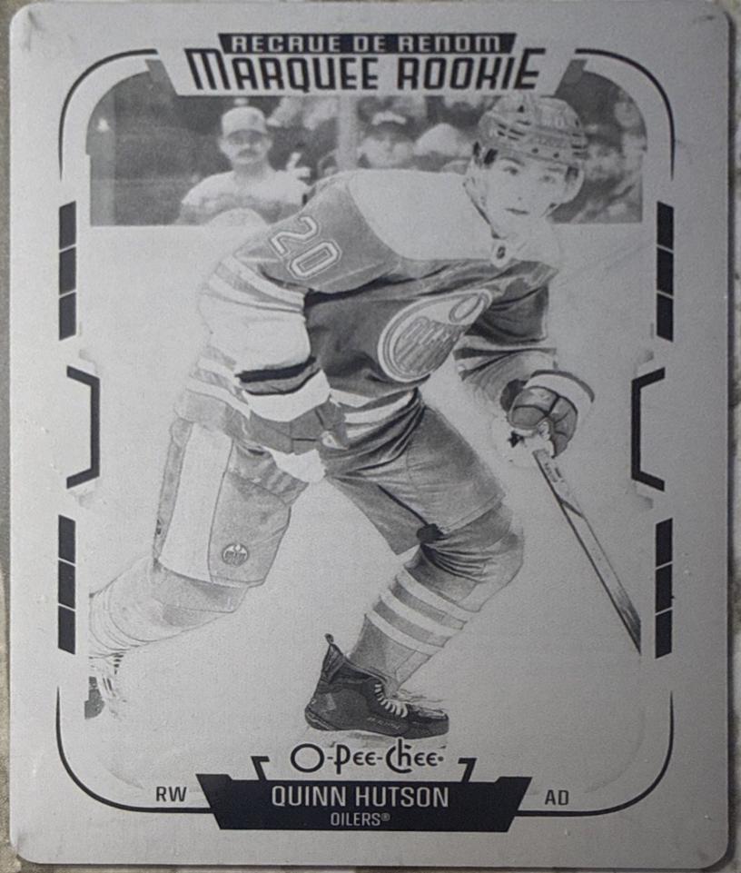 Quinn Hutson [Printing Plate] #544