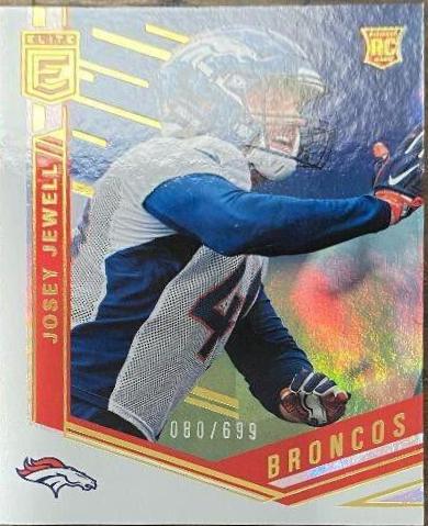 Josey Jewell #130 2018 Panini Donruss Elite Football