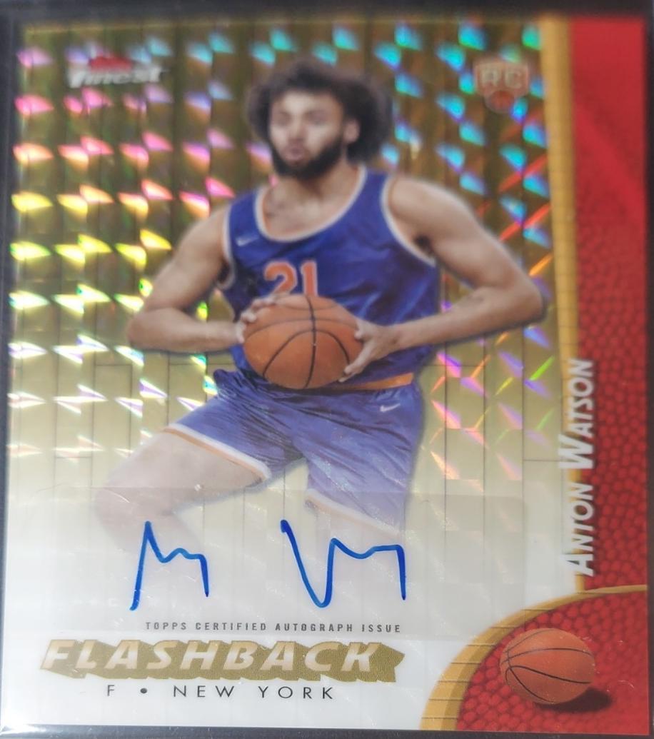 Anton Watson [Gold Refractor] #FBA-AW
