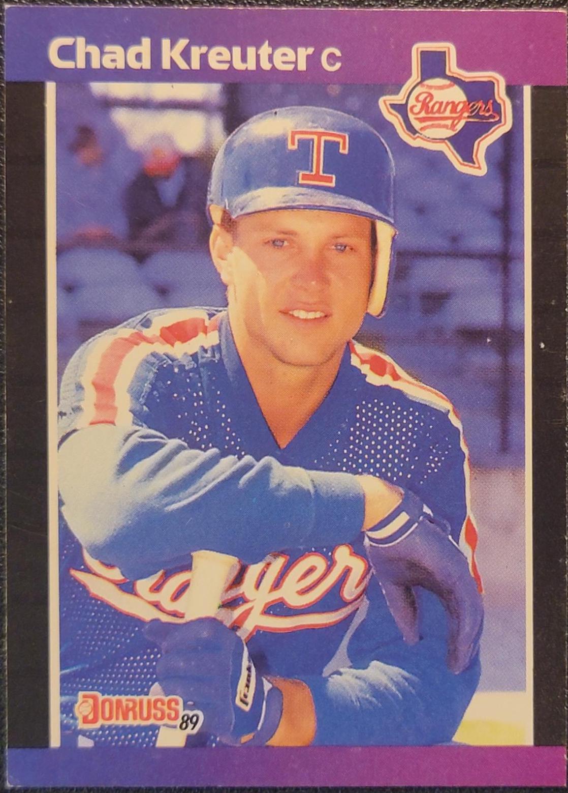 Chad Kreuter #579 Baseball Cards 1989 Donruss