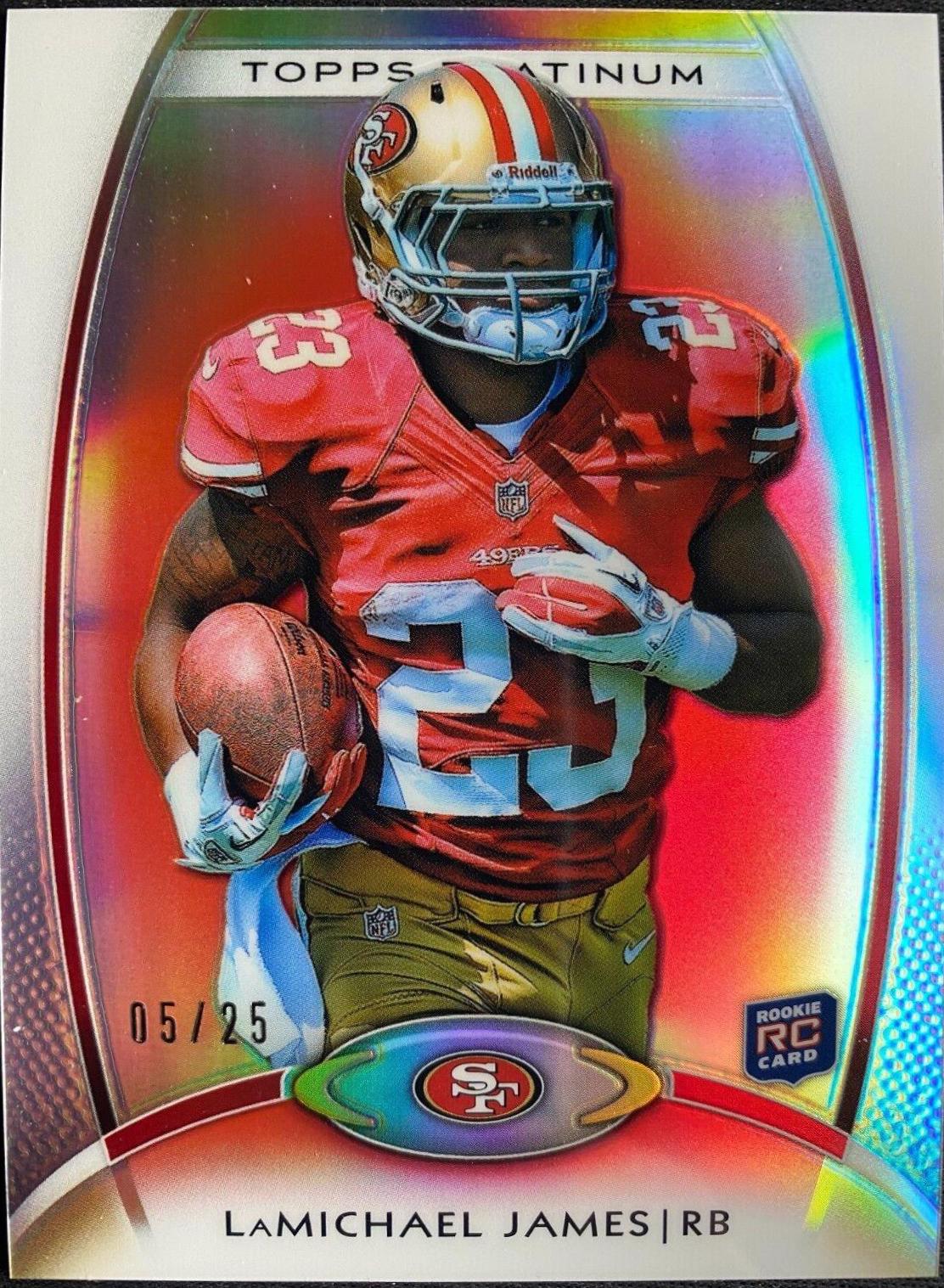 LaMichael James [Red Refractor] #112
