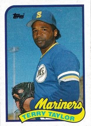 Terry Taylor #597 Baseball Cards 1989 Topps