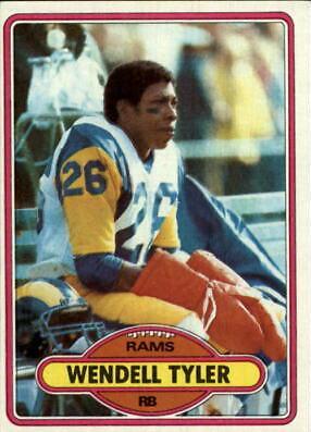 Wendell Tyler #273 Football Cards 1980 Topps