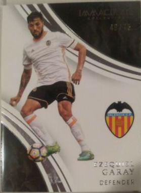 Ezequiel Garay #3 Soccer Cards 2017 Panini Immaculate