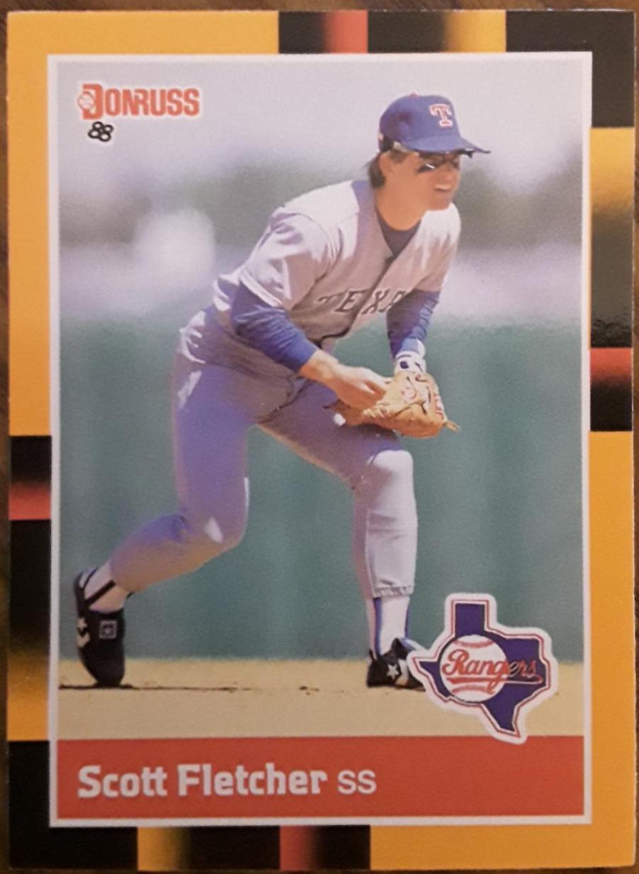 Scott Fletcher #32 Baseball Cards 1988 Donruss Baseball's Best
