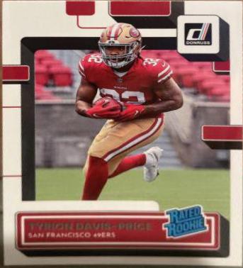 Tyrion Davis Price #326 Football Cards 2022 Panini Donruss