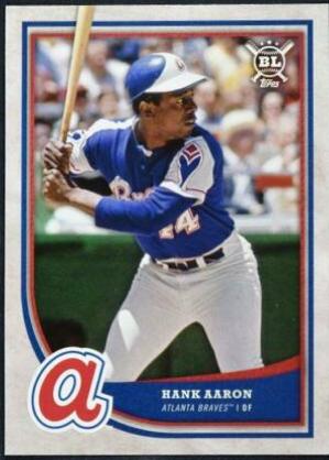 Hank Aaron #331 2018 Topps Big League Baseball