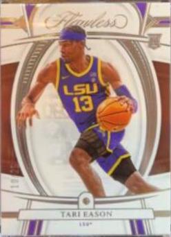 Tari Eason #9 Basketball Cards 2022 Panini Flawless Collegiate