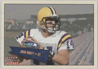 Josh Booty #437 2001 Fleer Tradition Glossy Football