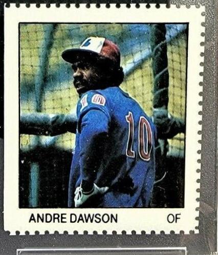 Andre Dawson Baseball Cards 1983 Fleer Stamps