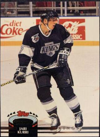 Jari Kurri #138 Hockey Cards 1992 Stadium Club