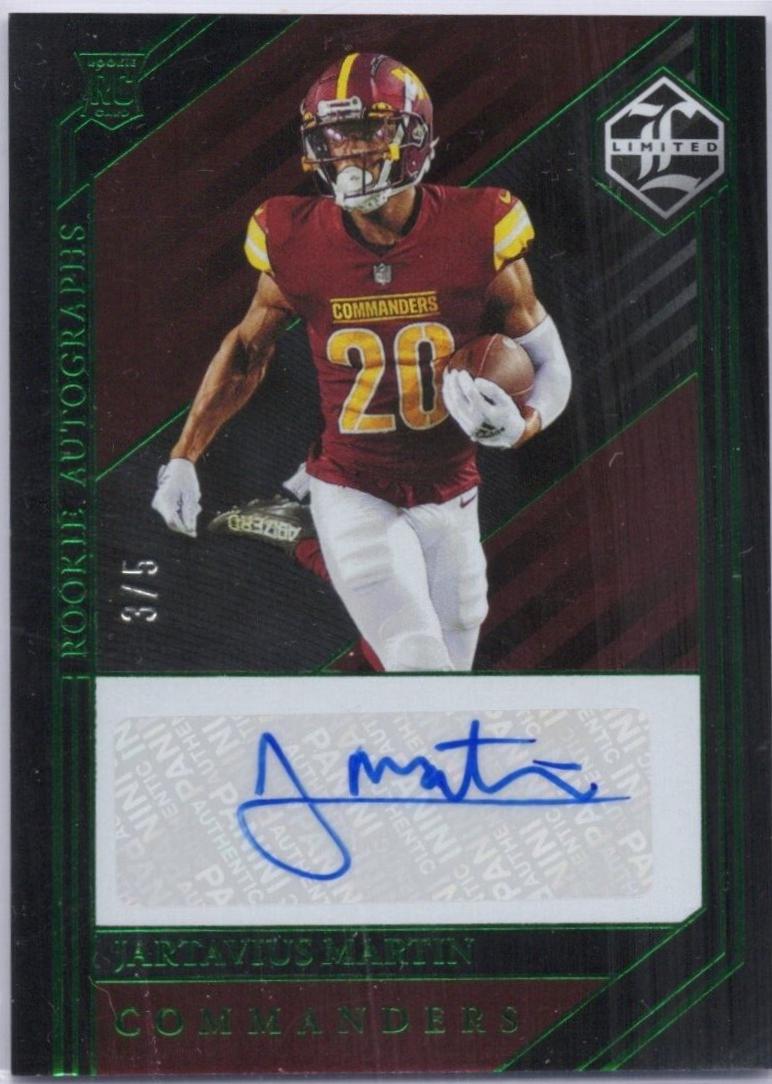 Jartavius Martin [Emerald Spotlight Rookie Autograph] #211