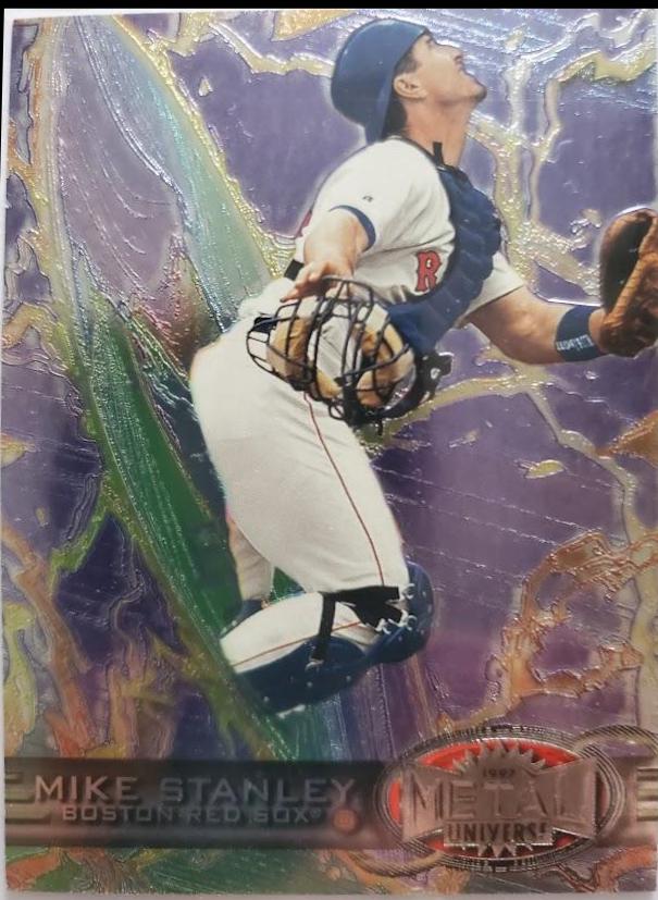 Mike Stanley #24 Baseball Cards 1997 Metal Universe