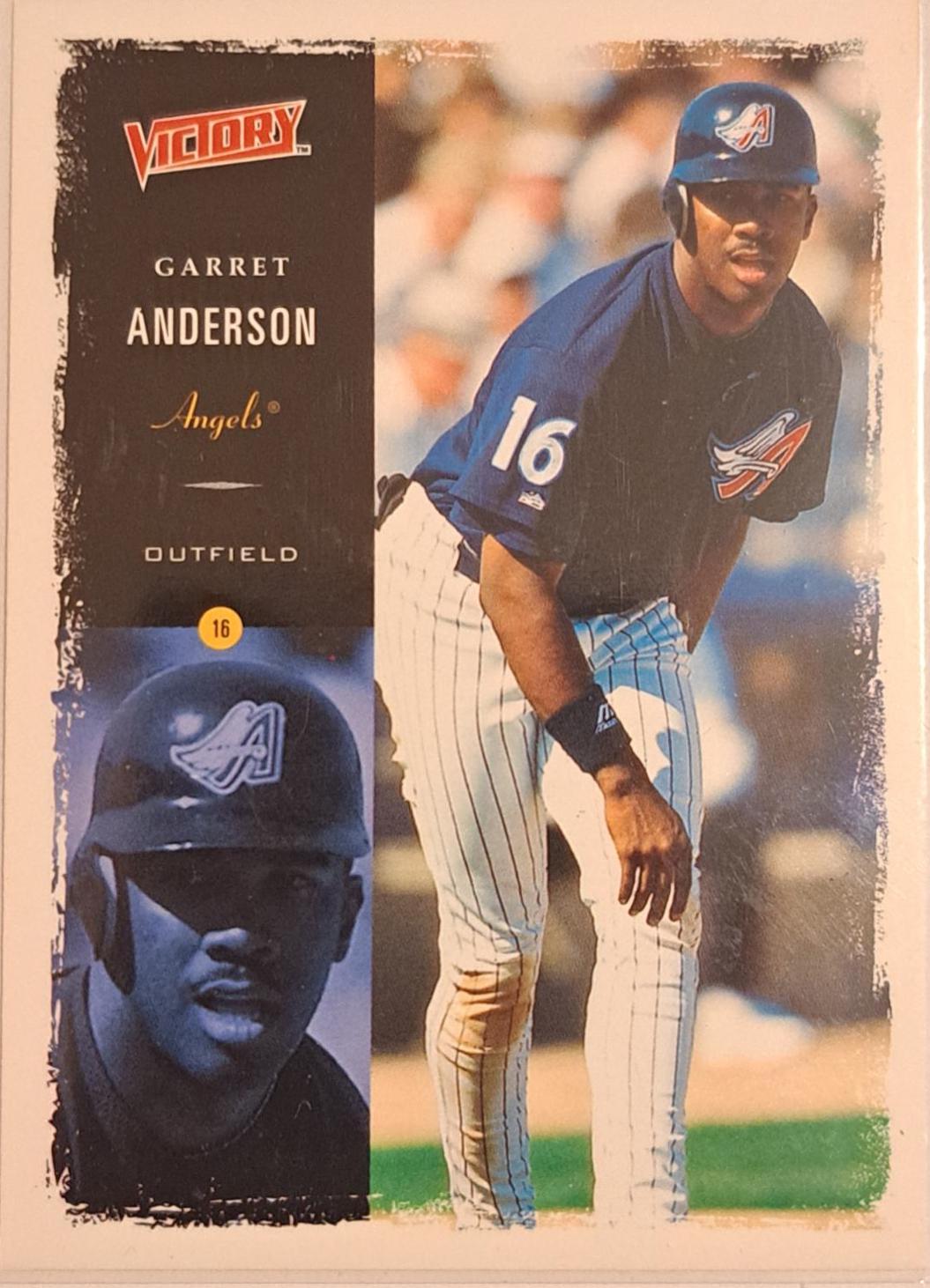 Garret Anderson #2 Baseball Cards 2000 Upper Deck Victory