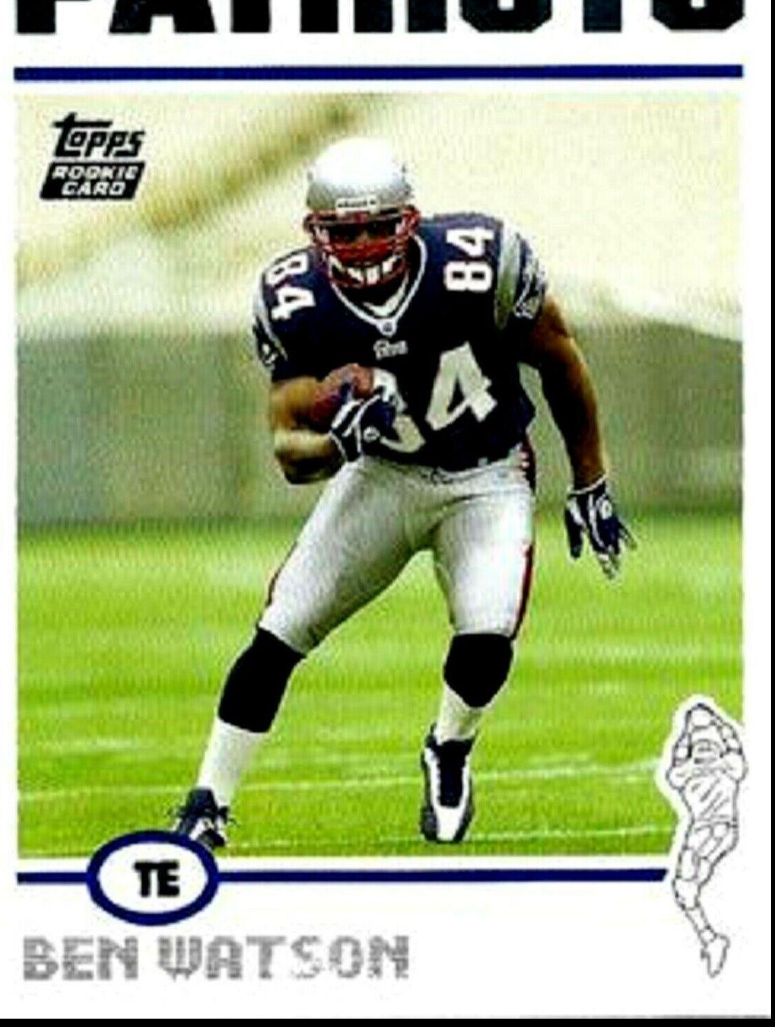 Ben Watson #342 Football Cards 2004 Topps
