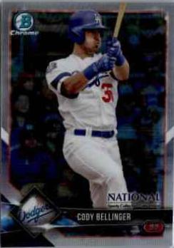 Cody Bellinger #BNR-CB Baseball Cards 2018 Bowman Chrome National Convention