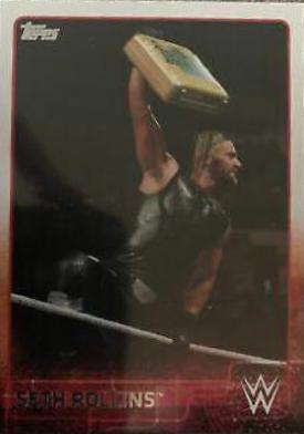 Seth Rollins #70 Wrestling Cards 2015 Topps WWE