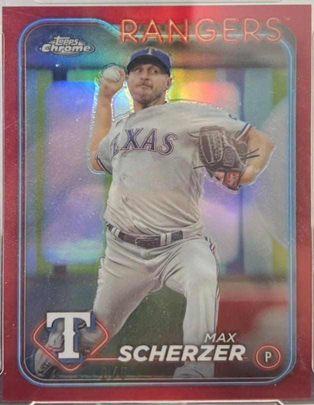 Max Scherzer [Red Refractor] #37
