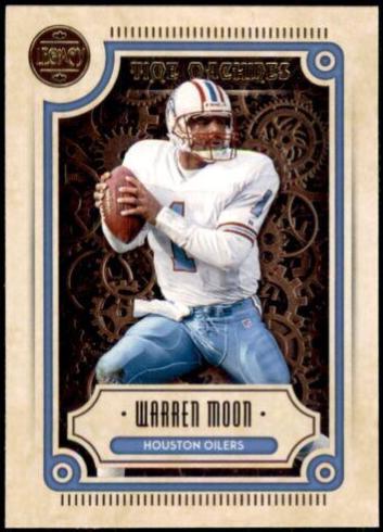 Warren Moon #TM-16 Football Cards 2022 Panini Legacy Time Machines