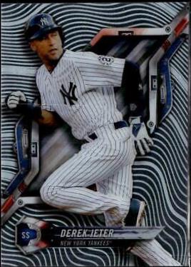 Derek Jeter [Galactic Diffractor Orange] #HT-DJ