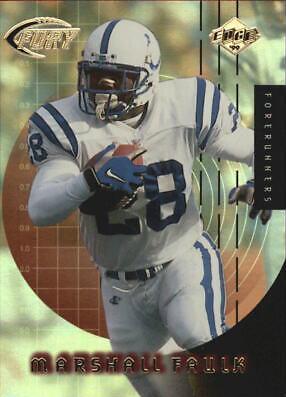 Marshall Faulk #F7 Football Cards 1999 Collector's Edge Fury Forerunners