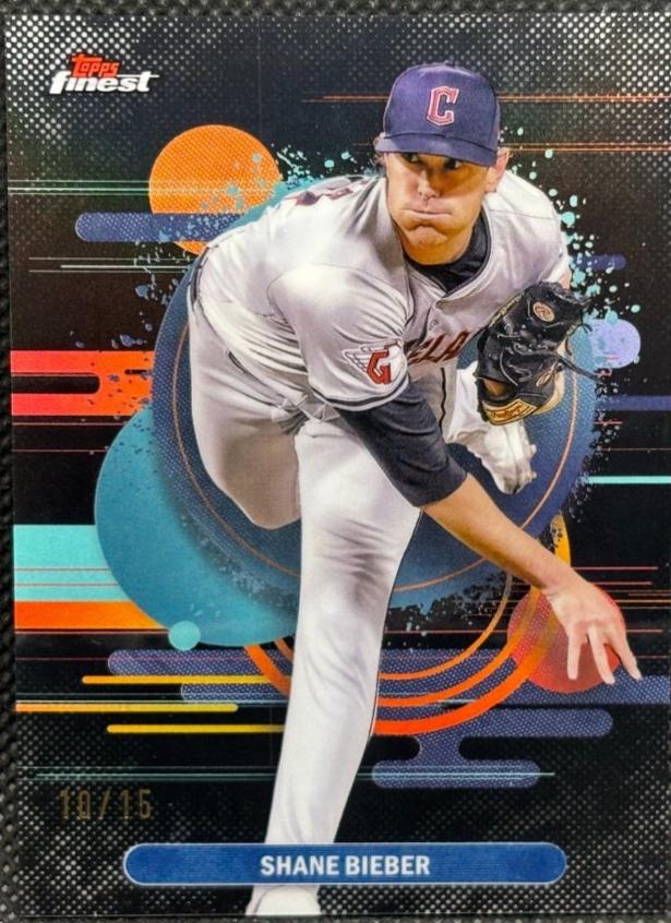 Shane Bieber [Black Refractor] #179