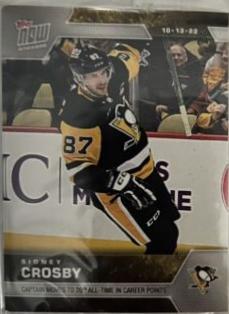 Sidney Crosby #8 Hockey Cards 2022 Topps Now
