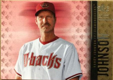 Randy Johnson #5 Baseball Cards 2007 SP Rookie Edition
