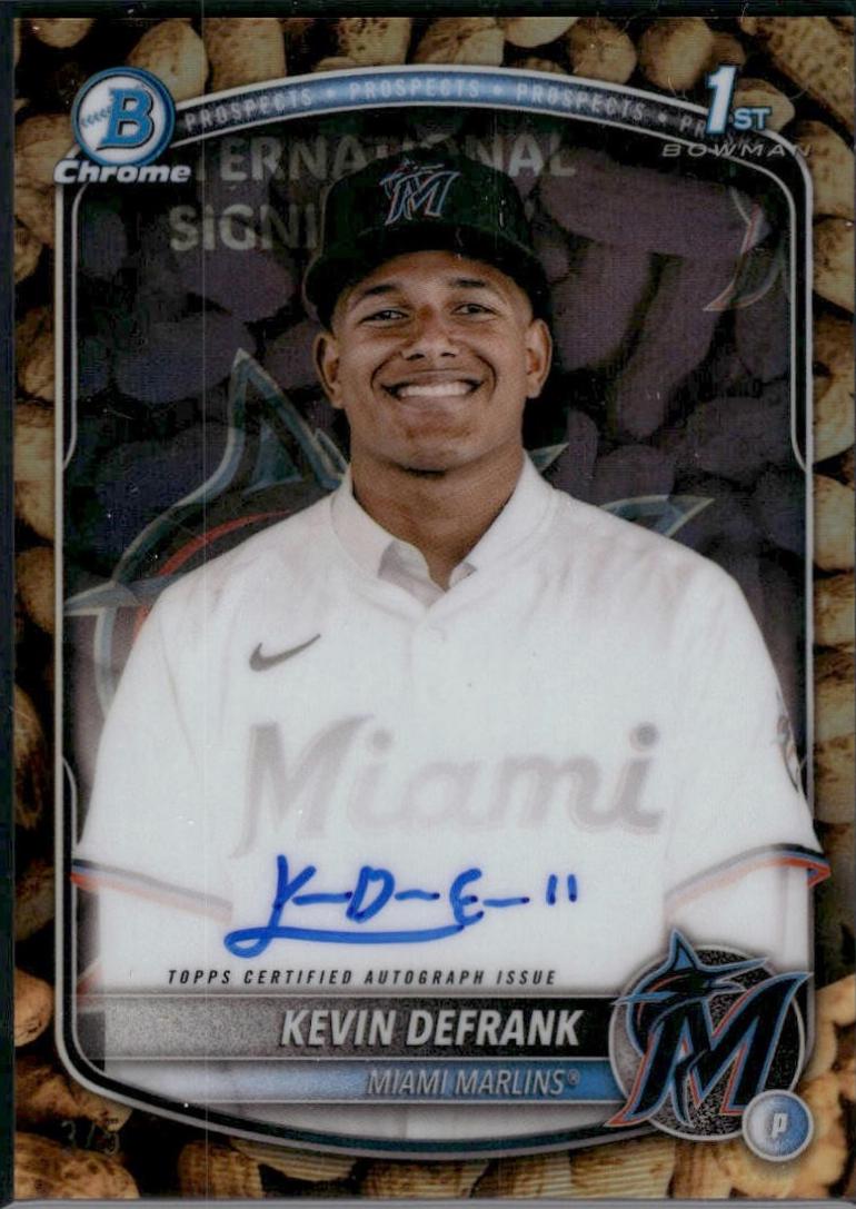 Kevin Defrank [Peanuts Refractor] #CPA-KD