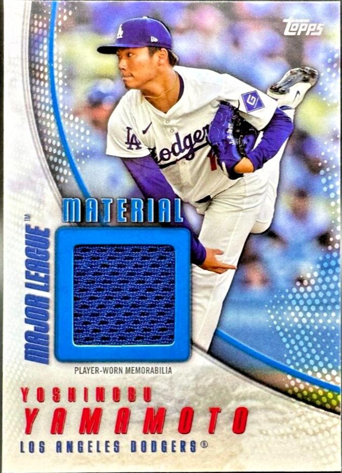Yoshinobu Yamamoto [Blue] #MLM-YY