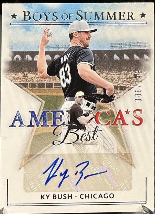 Ky Bush #AME-KB Baseball Cards 2024 Panini Boys of Summer America's Best Signature