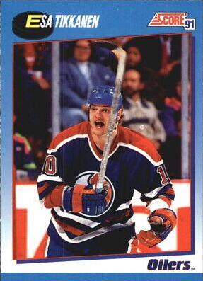 Esa Tikkanen #461 Hockey Cards 1991 Score Canadian