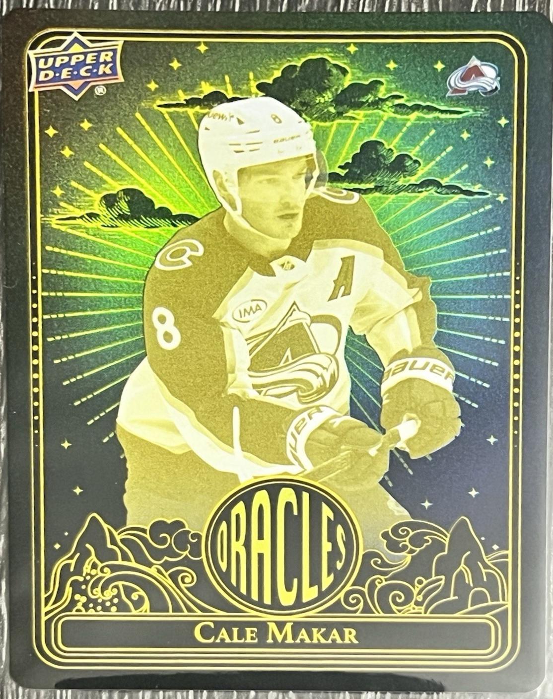 Cale Makar #O-15 Hockey Cards 2024 Upper Deck Oracles