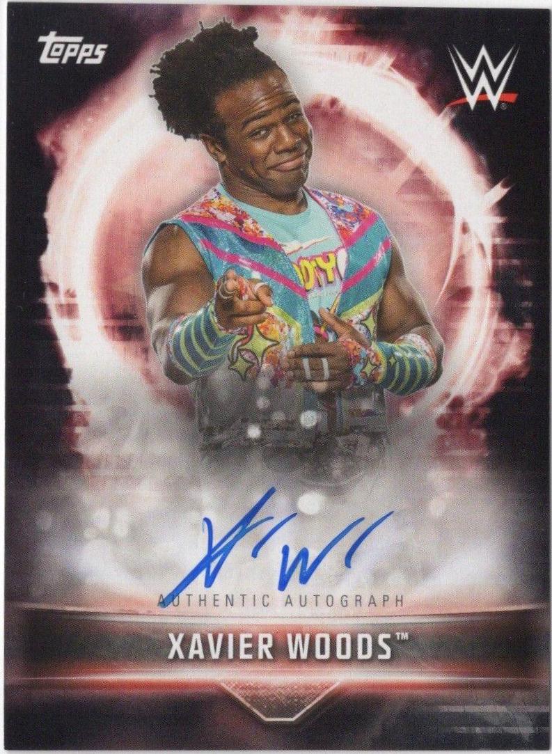 Xavier Woods #A-XW Wrestling Cards 2019 Topps WWE Road to Wrestlemania Autographs