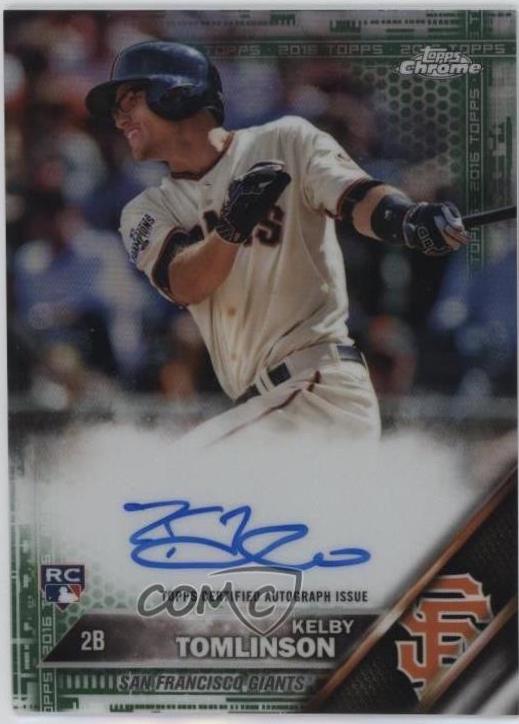 Kelby Tomlinson [Green Refractor] #RA-KT