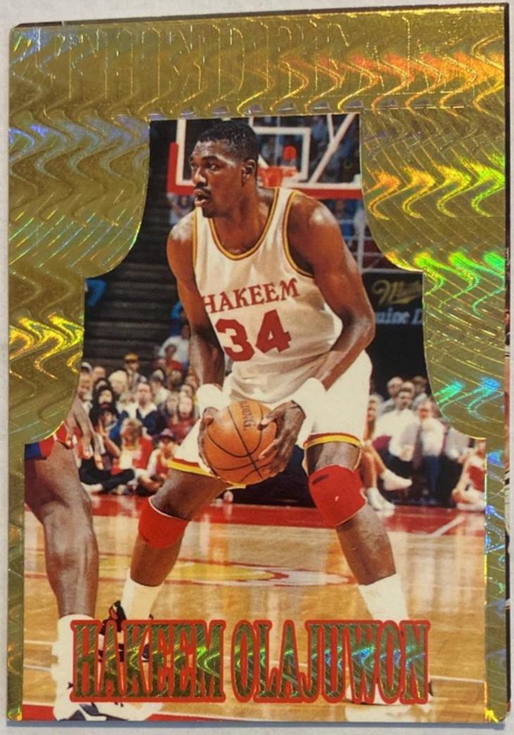 Hakeem Olajuwon #DS6 Basketball Cards 1995 Pacific Prisms Olajuwon