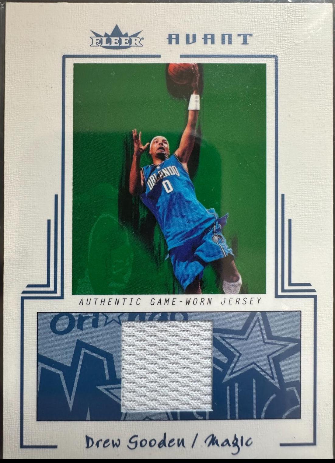 Drew Gooden #AGW-DW Basketball Cards 2003 Fleer Avant Game-Worn Jersey