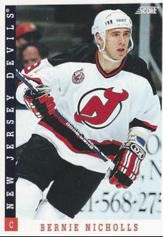 Bernie Nicholls #19 Hockey Cards 1993 Score