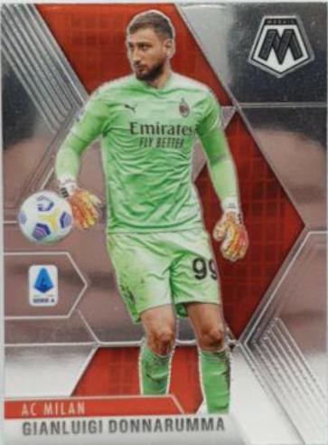 Gianluigi Donnarumma #3 Soccer Cards 2020 Panini Mosaic Serie A