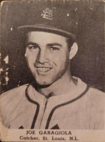 Joe Garagiola Baseball Cards 1947 Tip Top Bread