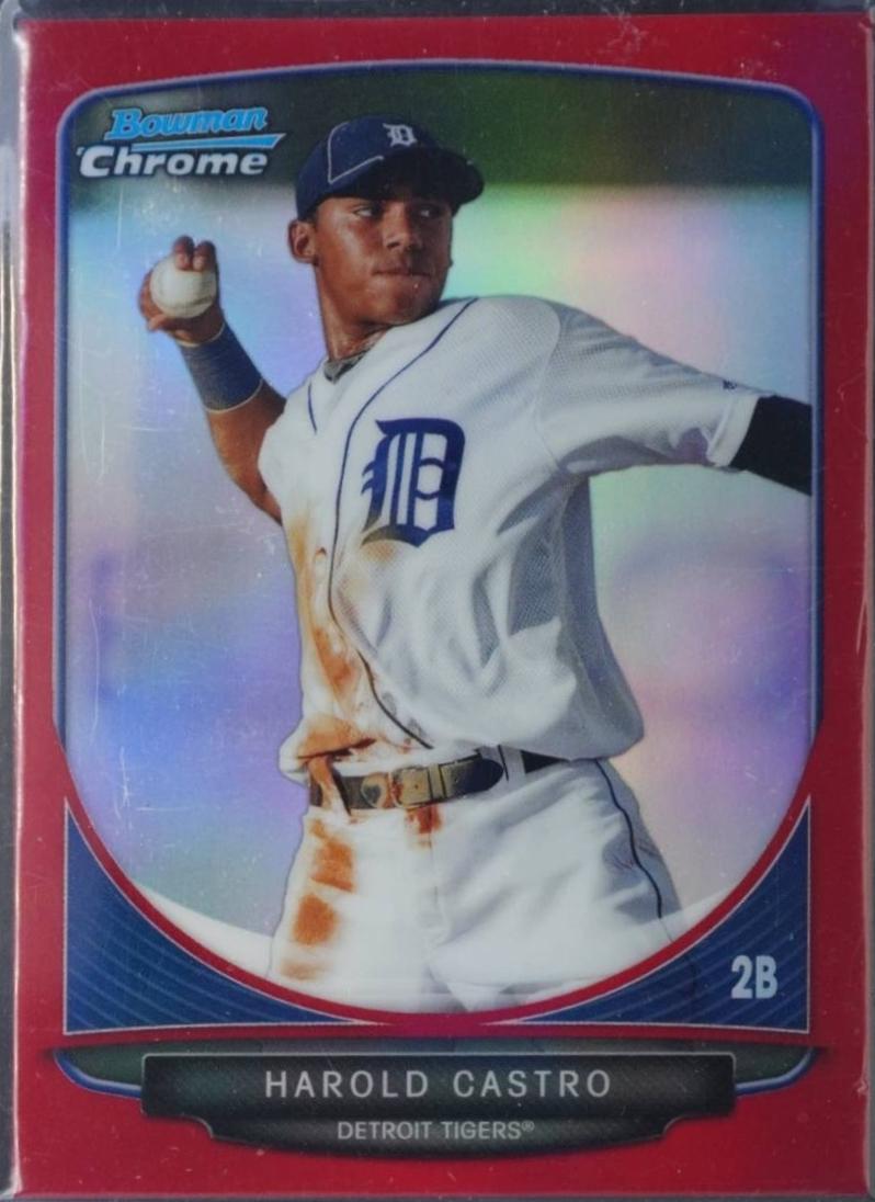 Harold Castro #BCP126 2013 Bowman Chrome Baseball Prospects