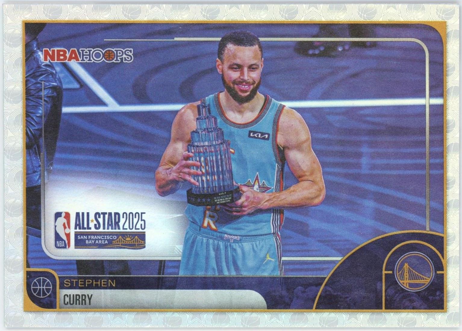 2025 Topps NBA Hoops Stephen Curry #275 card