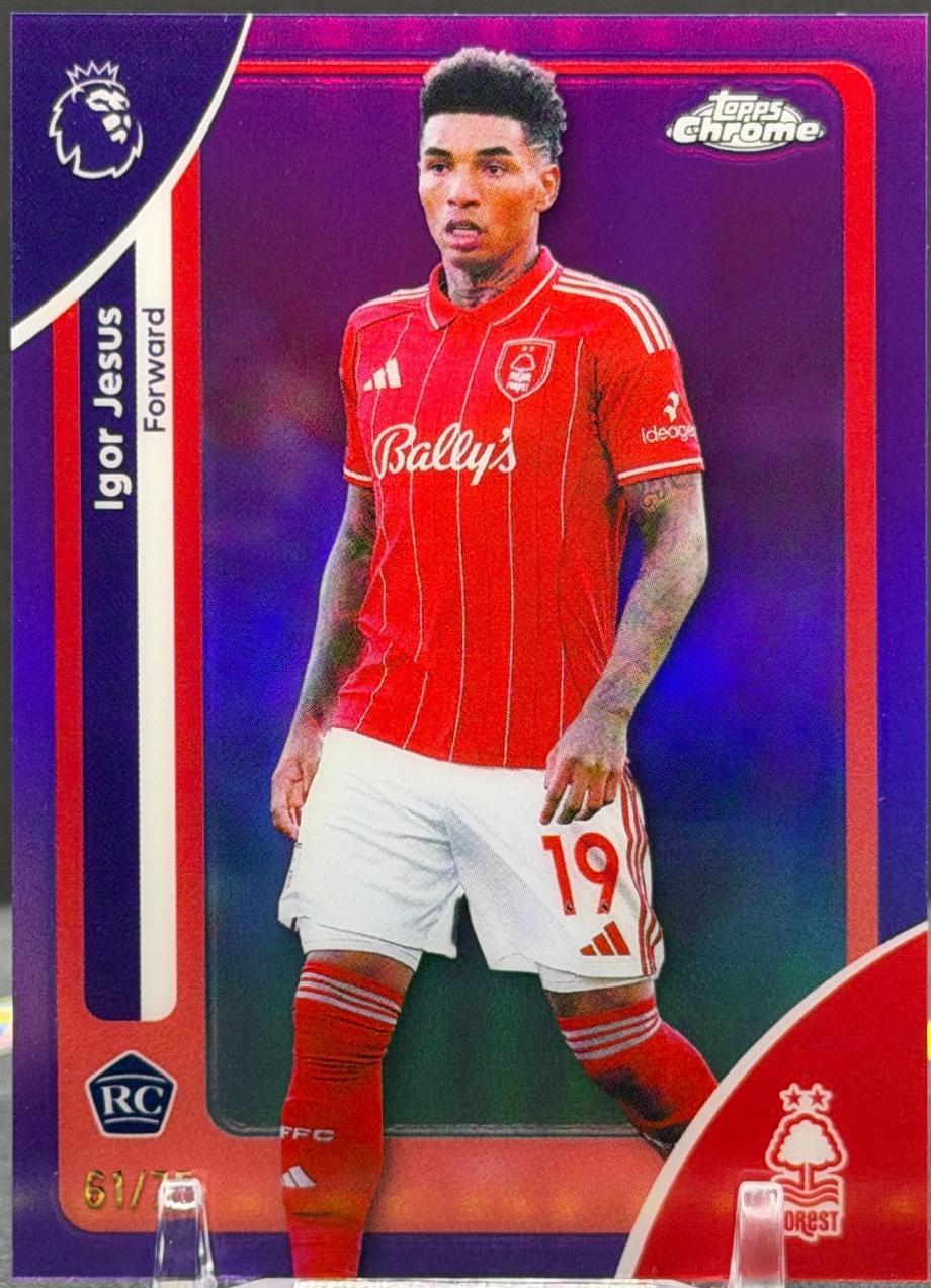 Igor Jesus [Purple Refractor] #151