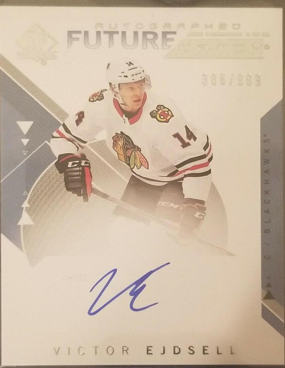 Victor Ejdsell #167 2018-19 SP Authentic Hockey