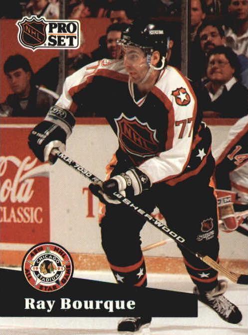 Ray Bourque #296 Hockey Cards 1991 Pro Set