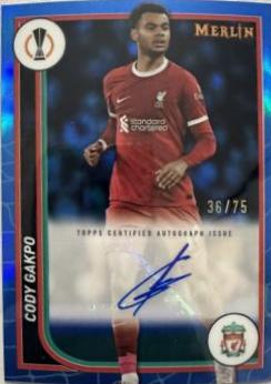 Cody Gakpo #AU-CG 2023 Topps Merlin UEFA