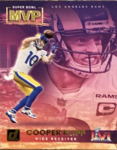 Cooper Kupp #SBMVP-CK Football Cards 2022 Panini Donruss Super Bowl MVP
