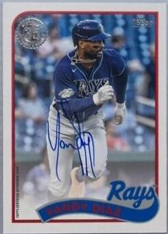 Yandy Diaz #89BA-YD 2024 Topps 1989 Autograph Baseball